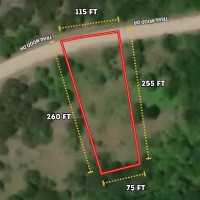 0.54-acre residential lot located in the secure, gated community on White Bluff Resort - New Course in Texas - for sale on GolfHomes.com, golf home, golf lot