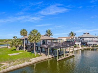 Polynesian designed island home. Built for the sea breeze. Huge on Galveston Country Club in Texas - for sale on GolfHomes.com, golf home, golf lot