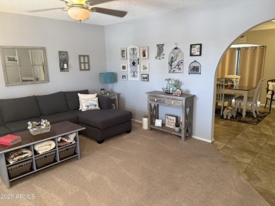 This beautifully updated home sits on an oversized lot in on Sunland Village East Golf Course in Arizona - for sale on GolfHomes.com, golf home, golf lot