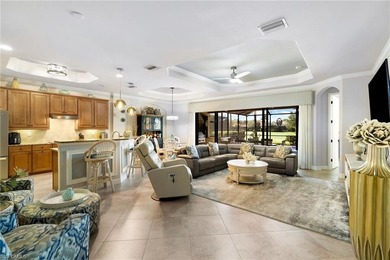 GOLF MEMBERSHIP INCLUDED! Escape to a serene, sun-kissed home on Bonita National Golf Course in Florida - for sale on GolfHomes.com, golf home, golf lot