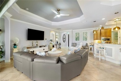 GOLF MEMBERSHIP INCLUDED! Escape to a serene, sun-kissed home on Bonita National Golf Course in Florida - for sale on GolfHomes.com, golf home, golf lot