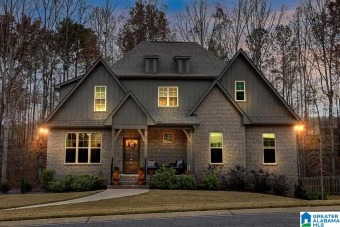 This stunning custom-built home on a finished basement in the on Ballantrae Golf Club in Alabama - for sale on GolfHomes.com, golf home, golf lot