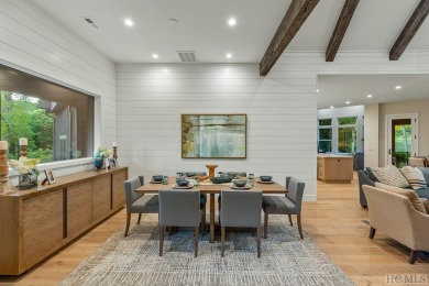 Introducing a brand new, light-filled modern mountain residence on Burlingame Country Club in North Carolina - for sale on GolfHomes.com, golf home, golf lot