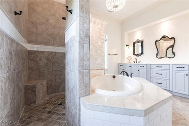 The stunning Martinique model, built by Wyman Stokes, is now on Verandah Golf Course and Club in Florida - for sale on GolfHomes.com, golf home, golf lot