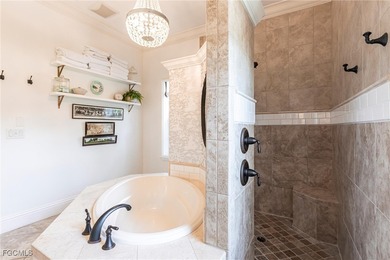 The stunning Martinique model, built by Wyman Stokes, is now on Verandah Golf Course and Club in Florida - for sale on GolfHomes.com, golf home, golf lot