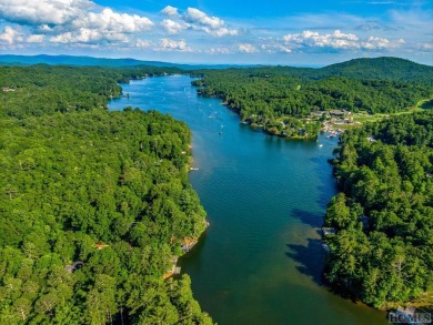 An exception opportunity with multiple, adjoining lakefront lots on Lake Toxaway Country Club in North Carolina - for sale on GolfHomes.com, golf home, golf lot