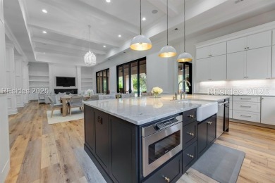 Step into this beautifully designed 5-bedroom, 5.5-bath home in on Long Cove Club in South Carolina - for sale on GolfHomes.com, golf home, golf lot
