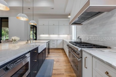 Step into this beautifully designed 5-bedroom, 5.5-bath home in on Long Cove Club in South Carolina - for sale on GolfHomes.com, golf home, golf lot