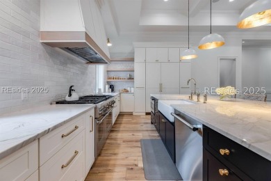 Step into this beautifully designed 5-bedroom, 5.5-bath home in on Long Cove Club in South Carolina - for sale on GolfHomes.com, golf home, golf lot