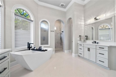 Welcome to this magnificent custom estate in Shadow Wood at The on Shadow Wood Country Club in Florida - for sale on GolfHomes.com, golf home, golf lot
