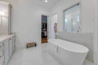 Step into this beautifully designed 5-bedroom, 5.5-bath home in on Long Cove Club in South Carolina - for sale on GolfHomes.com, golf home, golf lot