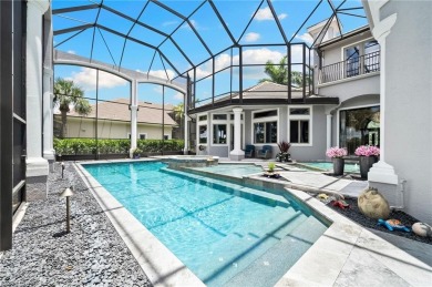 Welcome to this magnificent custom estate in Shadow Wood at The on Shadow Wood Country Club in Florida - for sale on GolfHomes.com, golf home, golf lot