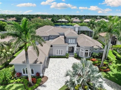 Welcome to this magnificent custom estate in Shadow Wood at The on Shadow Wood Country Club in Florida - for sale on GolfHomes.com, golf home, golf lot
