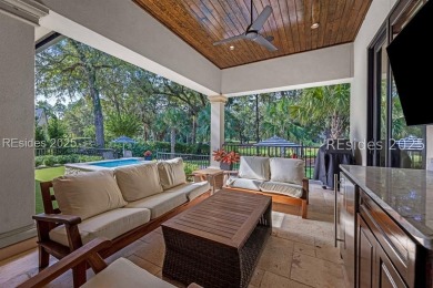 Step into this beautifully designed 5-bedroom, 5.5-bath home in on Long Cove Club in South Carolina - for sale on GolfHomes.com, golf home, golf lot