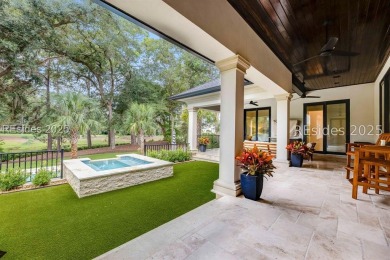 Step into this beautifully designed 5-bedroom, 5.5-bath home in on Long Cove Club in South Carolina - for sale on GolfHomes.com, golf home, golf lot