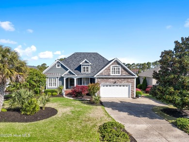 Unparalleled views await you in this beautiful custom-built on Members Club At St. James Plantation in North Carolina - for sale on GolfHomes.com, golf home, golf lot