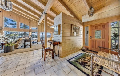 This stunning lakefront home offers panoramic views of Lake on Lake Almanor Country Club in California - for sale on GolfHomes.com, golf home, golf lot