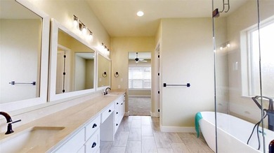 Experience luxury living in the gated enclave of freestanding on Harbor Lakes Golf Club in Texas - for sale on GolfHomes.com, golf home, golf lot