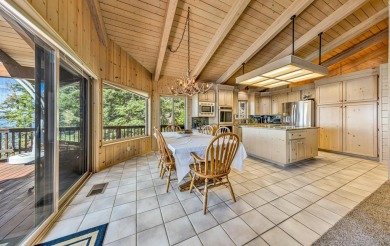 This stunning lakefront home offers panoramic views of Lake on Lake Almanor Country Club in California - for sale on GolfHomes.com, golf home, golf lot