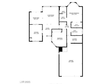 Bright and airy 1,196 sq. ft. Austin model 2 bed, 2 bath on Highland Falls Golf Club in Nevada - for sale on GolfHomes.com, golf home, golf lot