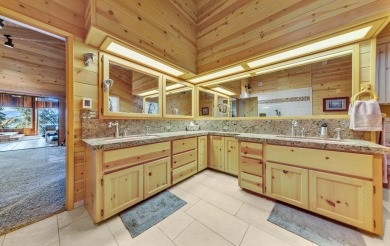 This stunning lakefront home offers panoramic views of Lake on Lake Almanor Country Club in California - for sale on GolfHomes.com, golf home, golf lot