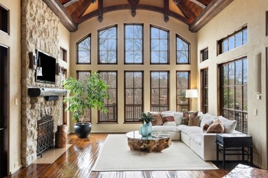 Now accepting Bitcoin. A triumph of architectural artistry on Alpharetta Athletic Club West in Georgia - for sale on GolfHomes.com, golf home, golf lot