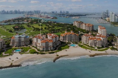 Unwind to breathtakingly peaceful direct ocean views. Oceanside on Fisher Island Club in Florida - for sale on GolfHomes.com, golf home, golf lot