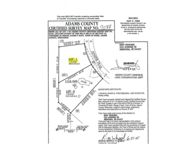 Exceptional Lake Arrowhead Lake Access Home Site. Not 1/2 acre on Lake Arrowhead Golf Course - The Lakes in Wisconsin - for sale on GolfHomes.com, golf home, golf lot