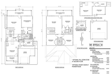 At 2,777 heated sq. ft. this 2-story Jefferson plan located on on The Dunes Golf and Beach Club in South Carolina - for sale on GolfHomes.com, golf home, golf lot