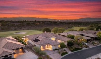 Stunning golf course single story Estate with Strip views in on Anthem Country Club in Nevada - for sale on GolfHomes.com, golf home, golf lot