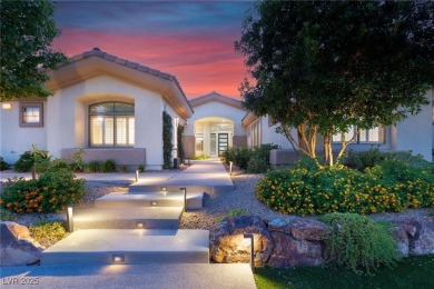 Stunning golf course single story Estate with Strip views in on Anthem Country Club in Nevada - for sale on GolfHomes.com, golf home, golf lot