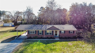 Step inside this charming 1960 brick ranch home located in on Cherryville Golf and  Country Club in North Carolina - for sale on GolfHomes.com, golf home, golf lot