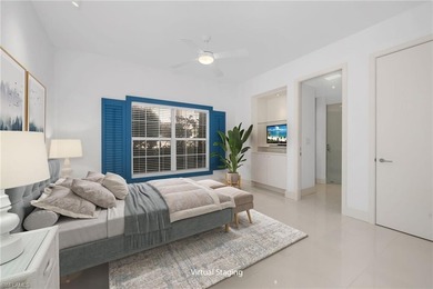 Gallery-inspired design meets effortless livability in this on Bonita Bay West in Florida - for sale on GolfHomes.com, golf home, golf lot