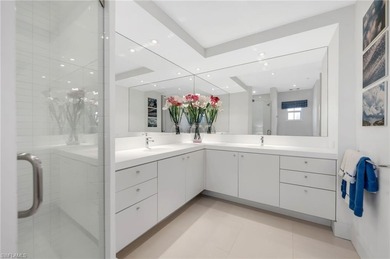 Gallery-inspired design meets effortless livability in this on Bonita Bay West in Florida - for sale on GolfHomes.com, golf home, golf lot