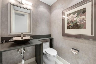 Gallery-inspired design meets effortless livability in this on Bonita Bay West in Florida - for sale on GolfHomes.com, golf home, golf lot