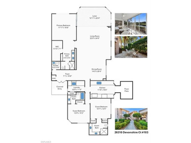 Gallery-inspired design meets effortless livability in this on Bonita Bay West in Florida - for sale on GolfHomes.com, golf home, golf lot