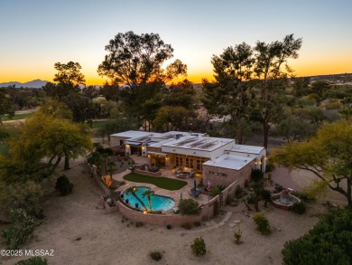 Luxurious Home with Breathtaking Views is nestled in a large on Oro Valley Country Club in Arizona - for sale on GolfHomes.com, golf home, golf lot