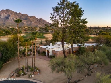 Luxurious Home with Breathtaking Views is nestled in a large on Oro Valley Country Club in Arizona - for sale on GolfHomes.com, golf home, golf lot