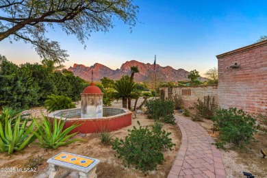 Luxurious Home with Breathtaking Views is nestled in a large on Oro Valley Country Club in Arizona - for sale on GolfHomes.com, golf home, golf lot