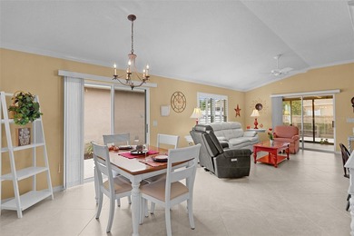 Step into this stylish TURNKEY 2-bedroom, 2-bath Beauregard on Cane Garden Golf Course - Sumter in Florida - for sale on GolfHomes.com, golf home, golf lot