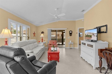 Step into this stylish TURNKEY 2-bedroom, 2-bath Beauregard on Cane Garden Golf Course - Sumter in Florida - for sale on GolfHomes.com, golf home, golf lot