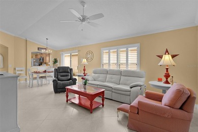 Step into this stylish TURNKEY 2-bedroom, 2-bath Beauregard on Cane Garden Golf Course - Sumter in Florida - for sale on GolfHomes.com, golf home, golf lot