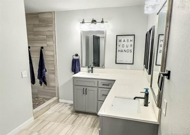 Complete remodel on .32-acre with an in-ground, salt-water on Bailey Ranch Golf Club in Oklahoma - for sale on GolfHomes.com, golf home, golf lot
