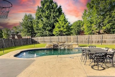 Complete remodel on .32-acre with an in-ground, salt-water on Bailey Ranch Golf Club in Oklahoma - for sale on GolfHomes.com, golf home, golf lot