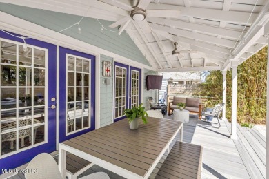 MUST SEE this charming Old Town Bay St Louis cottage with pool! on The Bridges Golf Club At Hollywood Casino in Mississippi - for sale on GolfHomes.com, golf home, golf lot