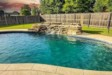 Complete remodel on .32-acre with an in-ground, salt-water on Bailey Ranch Golf Club in Oklahoma - for sale on GolfHomes.com, golf home, golf lot