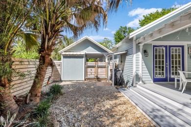 MUST SEE this charming Old Town Bay St Louis cottage with pool! on The Bridges Golf Club At Hollywood Casino in Mississippi - for sale on GolfHomes.com, golf home, golf lot
