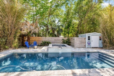 MUST SEE this charming Old Town Bay St Louis cottage with pool! on The Bridges Golf Club At Hollywood Casino in Mississippi - for sale on GolfHomes.com, golf home, golf lot