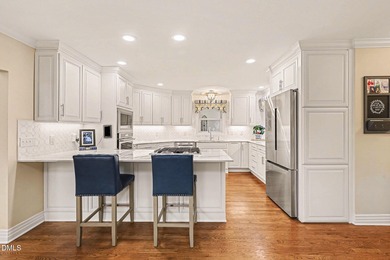 A rare lakefront end-unit villa in Prestonwood Country on Prestonwood Country Club  in North Carolina - for sale on GolfHomes.com, golf home, golf lot