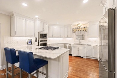 A rare lakefront end-unit villa in Prestonwood Country on Prestonwood Country Club  in North Carolina - for sale on GolfHomes.com, golf home, golf lot